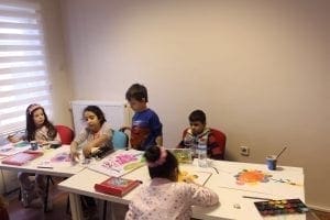 Çocuklar için resim kursu