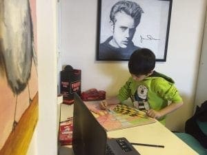 Çocuklar için resim kursu