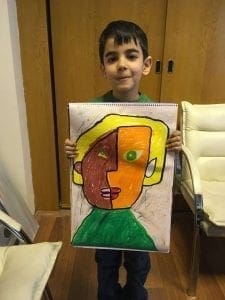 Çocuklar için resim dersi