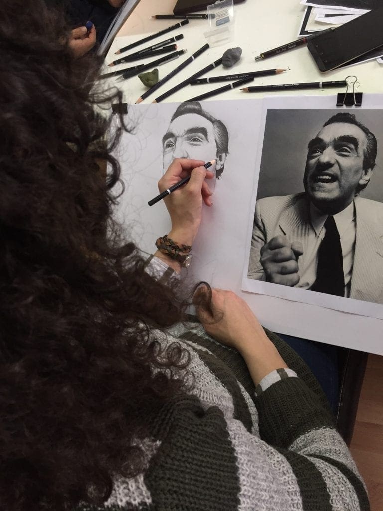 karakalem resim kursu