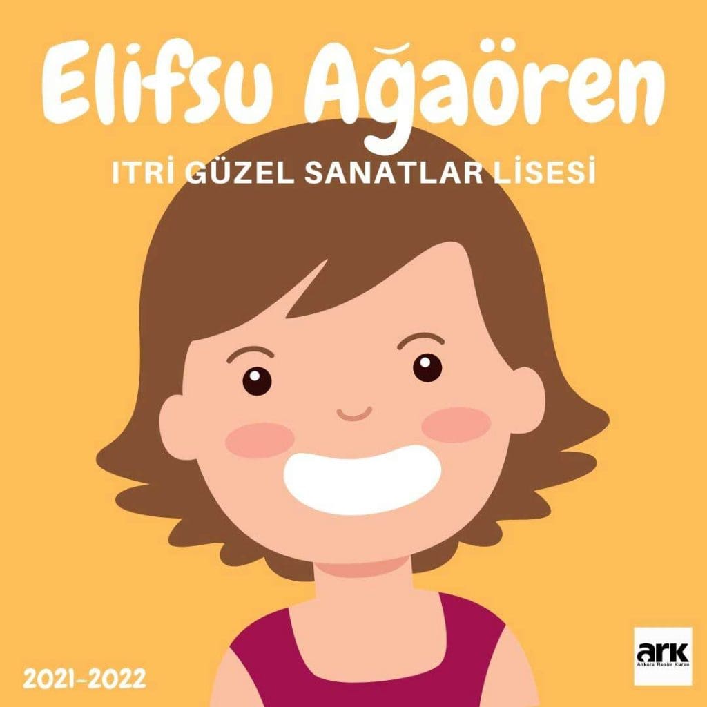 Elifsu Ağören, Itri Güzel Sanatlar Lisesi kazanan öğrencisi