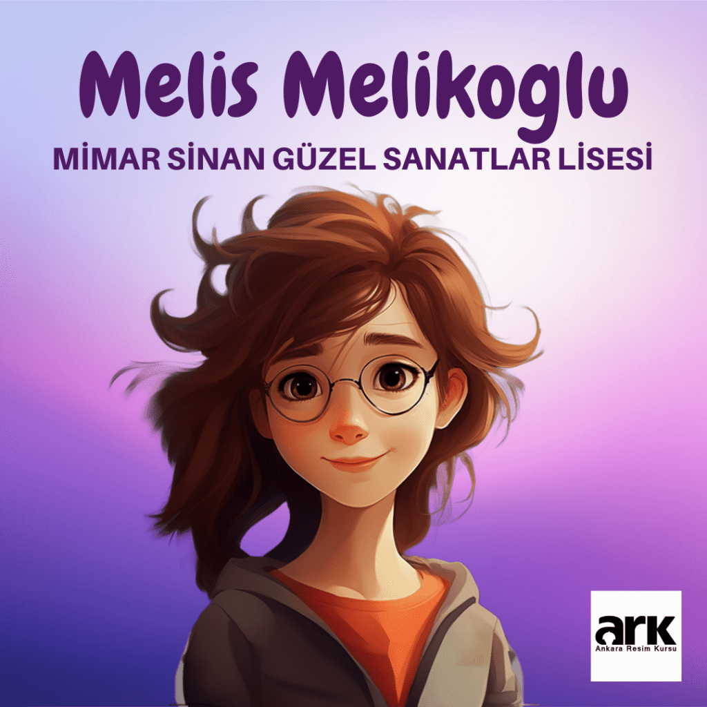 Melis Melikoğlu, Mimar Sinan Güzel Sanatlar Lisesi kazanan öğrencisi